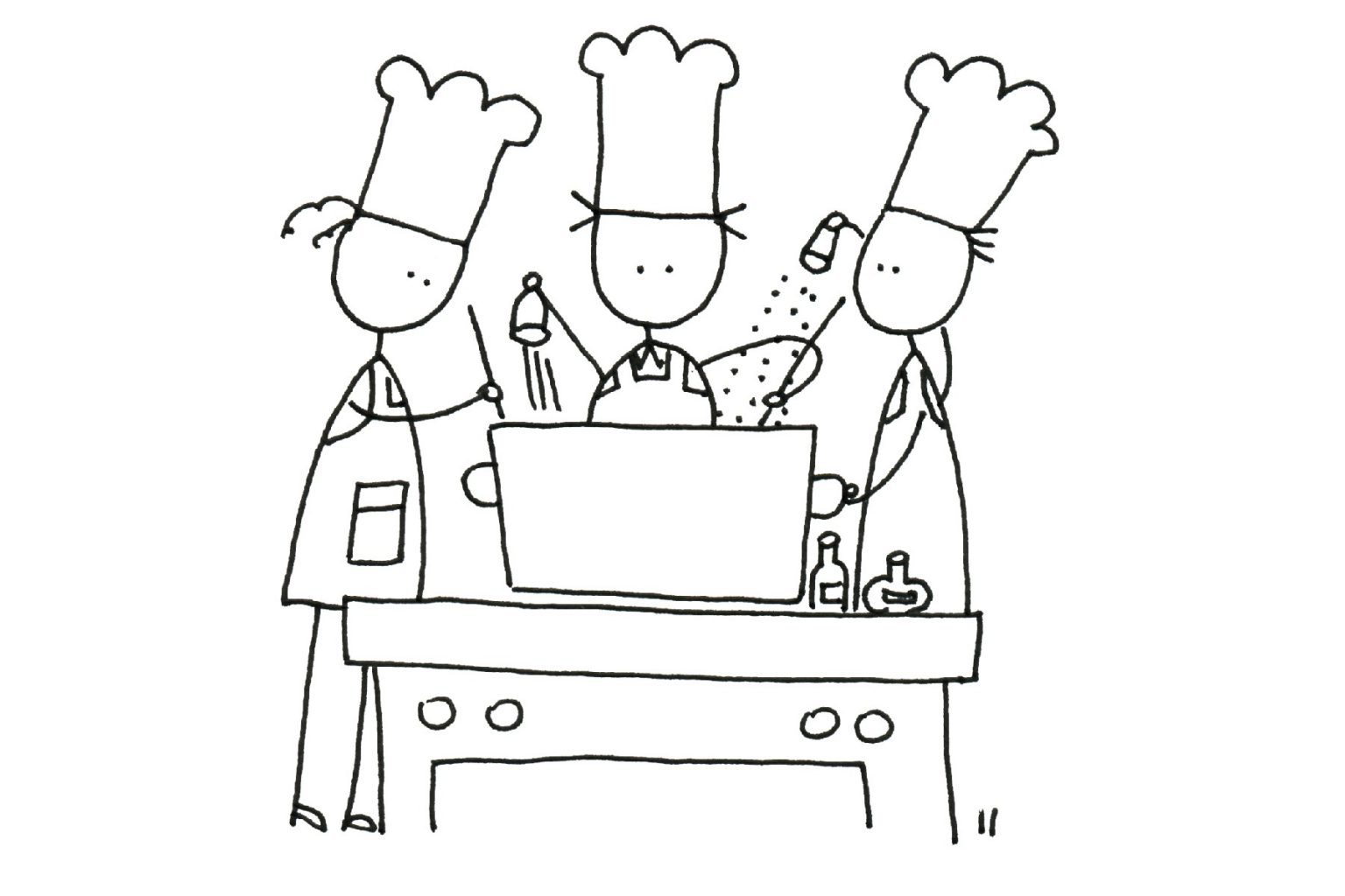 Viele Köche verderben den Brei SprichwortKiste